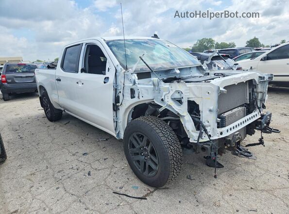 1GCPDBEK9NZ625511 2022 CHEVROLET SILVERADO Белый Передняя правая четверть