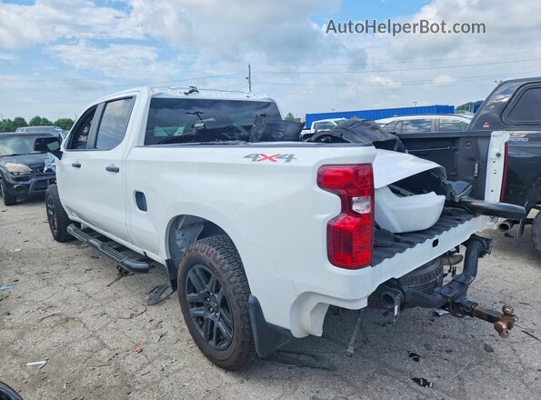 1GCPDBEK9NZ625511 2022 CHEVROLET SILVERADO Белый Задняя левая четверть