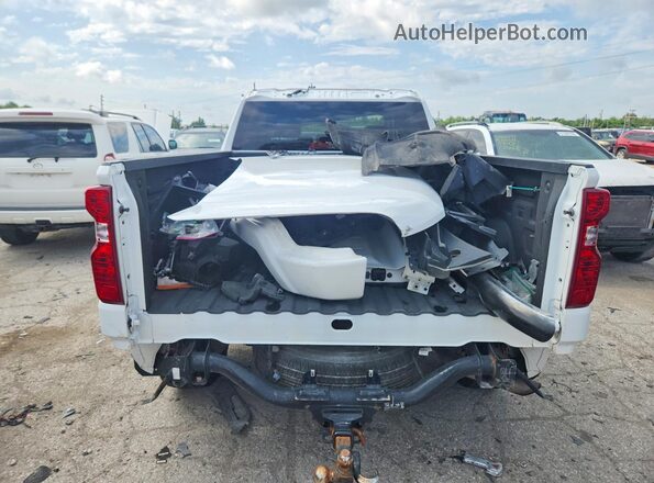 1GCPDBEK9NZ625511 2022 CHEVROLET SILVERADO Белый Вид сзади