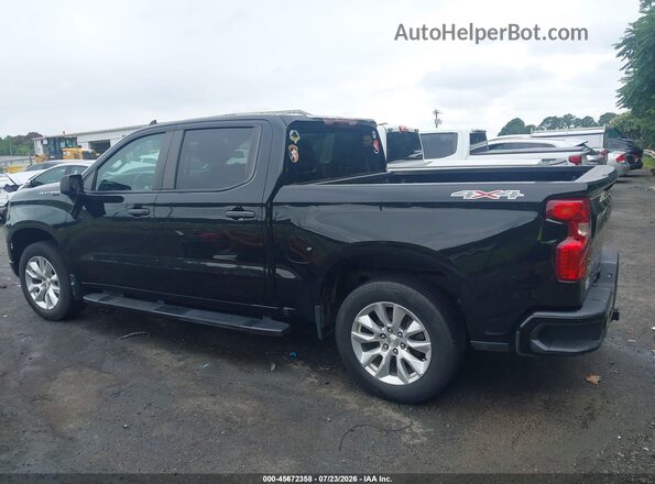 1GCPDBEKXNZ549264 2022 CHEVROLET SILVERADO Черный Панорамный вид салона 360°