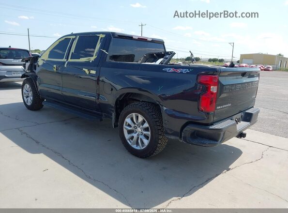 1GCPDBEKXNZ619765 2022 CHEVROLET SILVERADO Black Հետևի ձախ