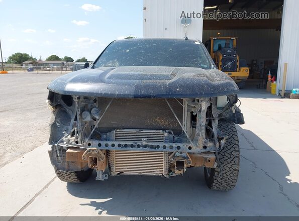 1GCPDBEKXNZ619765 2022 CHEVROLET SILVERADO Black Սալոնի հետևի տեսք