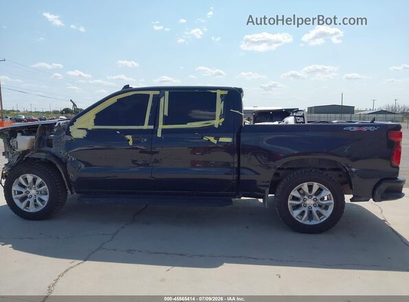 1GCPDBEKXNZ619765 2022 CHEVROLET SILVERADO Black 