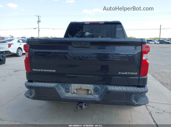 1GCPDBEKXNZ619765 2022 CHEVROLET SILVERADO Black 