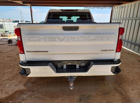1GCPDBEKXPZ280699 2023 CHEVROLET SILVERADO White უკანა ხედი