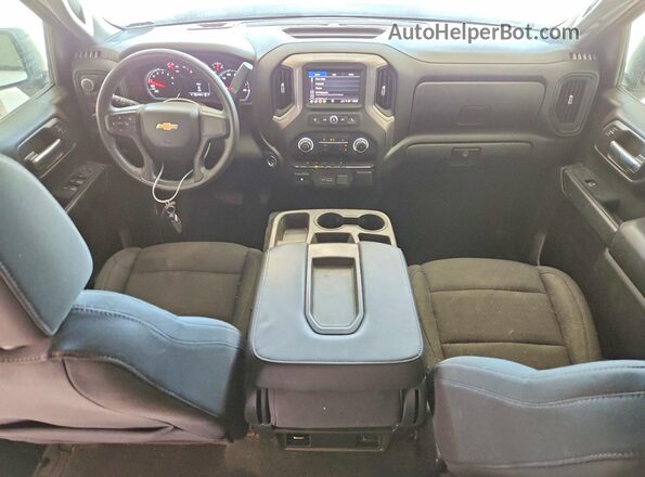 1GCPDBEKXPZ280699 2023 CHEVROLET SILVERADO White წინა პანელის ხედი