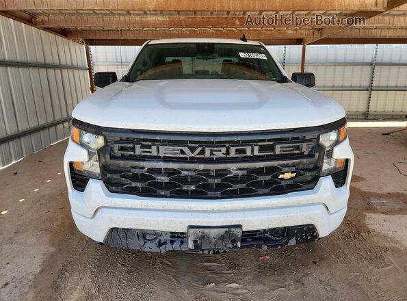 1GCPDBEKXPZ280699 2023 CHEVROLET SILVERADO White სალონის 360-გრადუსიანი ხედი