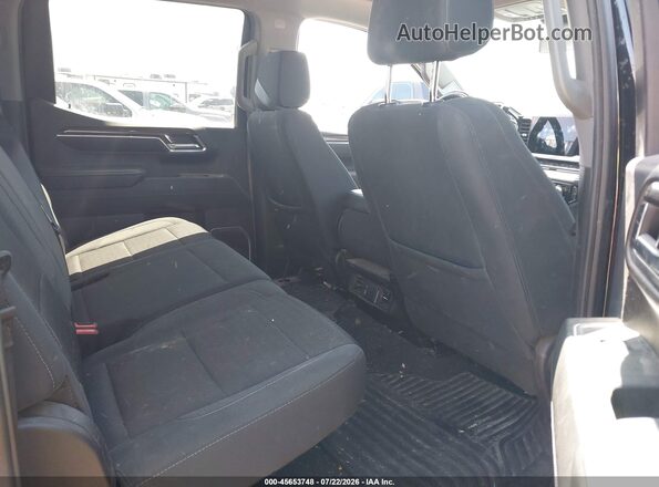 1GCPDDEK2PZ298321 2023 CHEVROLET SILVERADO Black VIN კოდის სტიკერის ხედი