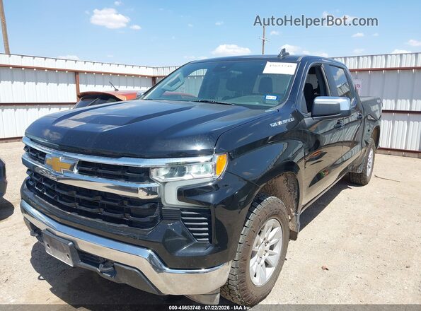 1GCPDDEK2PZ298321 2023 CHEVROLET SILVERADO Black წინა ხედი