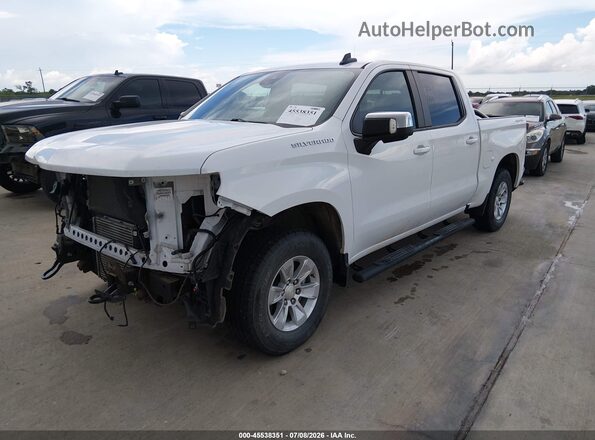 1GCPDDEK3PZ306698 2023 CHEVROLET SILVERADO White Przód lewy