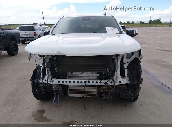 1GCPDDEK3PZ306698 2023 CHEVROLET SILVERADO White Widok z przodu
