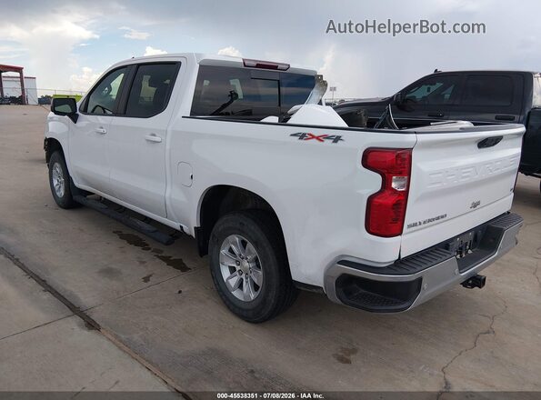 1GCPDDEK3PZ306698 2023 CHEVROLET SILVERADO White Tył lewy