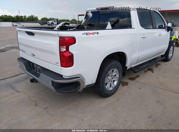1GCPDDEK3PZ306698 2023 CHEVROLET SILVERADO White Tył prawy