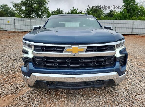 1GCPDDEK5RZ281127 2024 CHEVROLET SILVERADO Blue Դիմացի տեսք