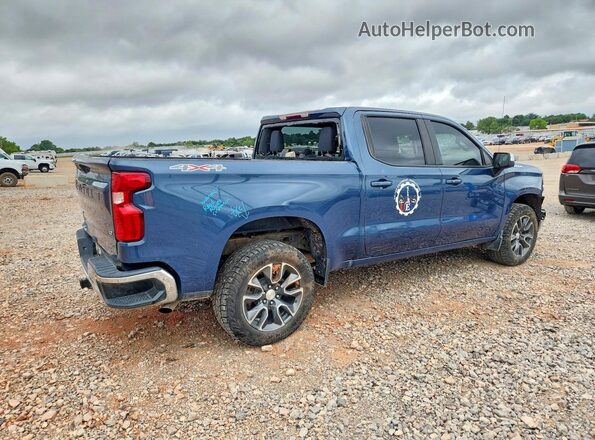 1GCPDDEK5RZ281127 2024 CHEVROLET SILVERADO Blue Հետևի աջ
