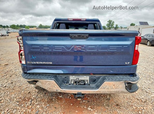 1GCPDDEK5RZ281127 2024 CHEVROLET SILVERADO Blue Հետևի տեսք