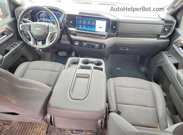 1GCPDDEK5RZ281127 2024 CHEVROLET SILVERADO Blue Առջևի վահանակի տեսք