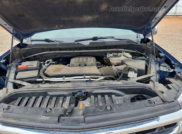 1GCPDDEK5RZ281127 2024 CHEVROLET SILVERADO Blue Սալոնի հետևի տեսք