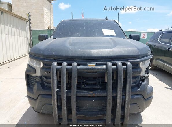 1GCPDDEK6NZ611819 2022 CHEVROLET SILVERADO Black Առջևի վահանակի տեսք