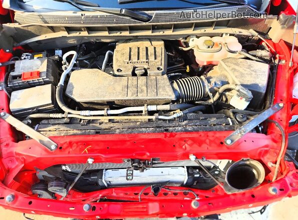 1GCPDDEK6RZ294761 2024 CHEVROLET SILVERADO Red უკანა სალონის ხედი