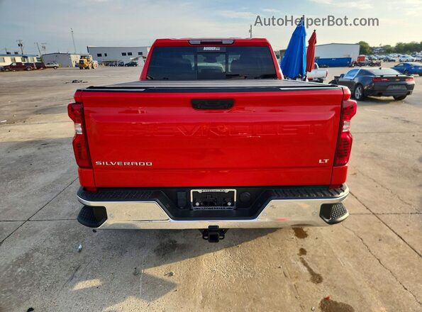 1GCPDDEK6RZ294761 2024 CHEVROLET SILVERADO Red უკანა ხედი