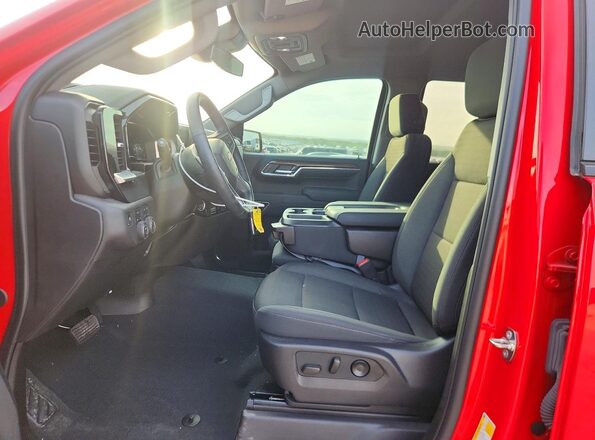 1GCPDDEK6RZ294761 2024 CHEVROLET SILVERADO Red წინა სალონის ხედი