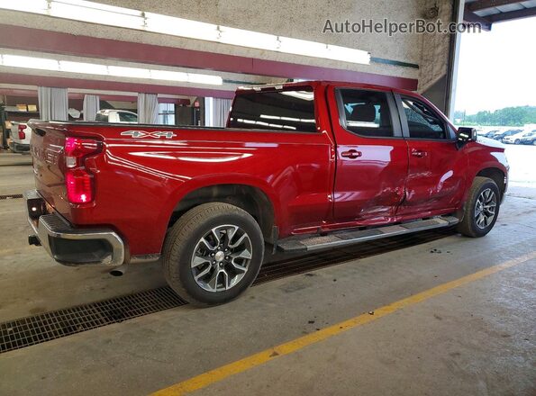 1GCPDDEKXRZ222574 2024 CHEVROLET SILVERADO Red უკანა მარჯვენა