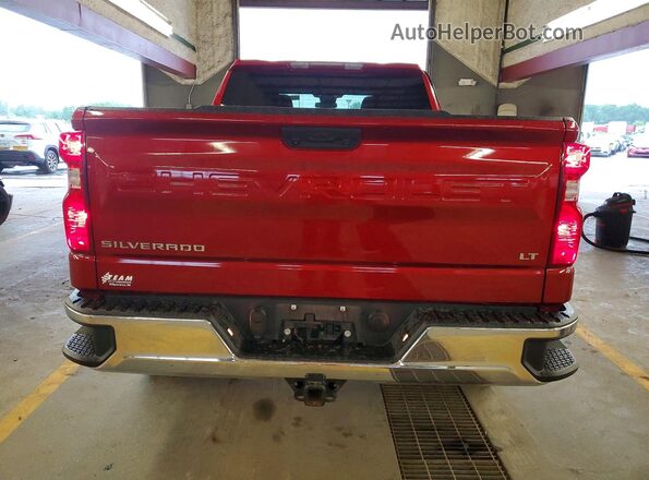 1GCPDDEKXRZ222574 2024 CHEVROLET SILVERADO Red უკანა ხედი