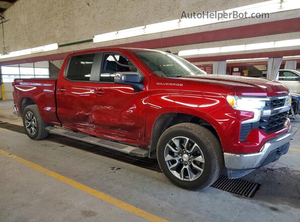 1GCPDDEKXRZ222574 2024 CHEVROLET SILVERADO Red წინა მარჯვენა