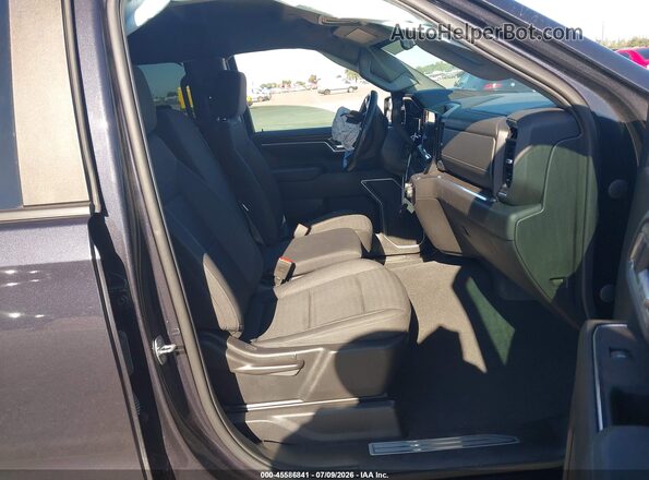 1GCPDKEK0NZ619077 2022 CHEVROLET SILVERADO Black Front interior view