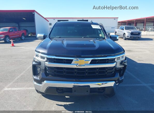 1GCPDKEK0NZ619077 2022 CHEVROLET SILVERADO Black Rear interior view