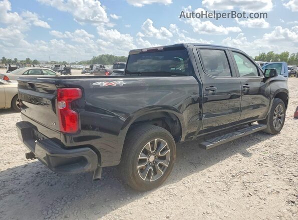 1GCPDKEK2NZ629805 2022 CHEVROLET SILVERADO Black Tył prawy