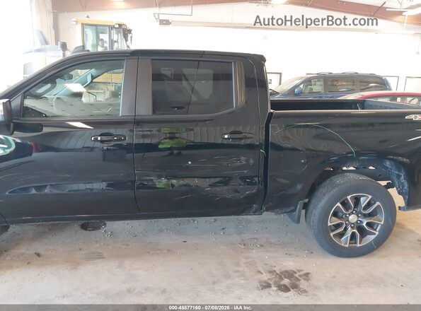 1GCPDKEK2PZ224448 2023 CHEVROLET SILVERADO Black წინა ხედი