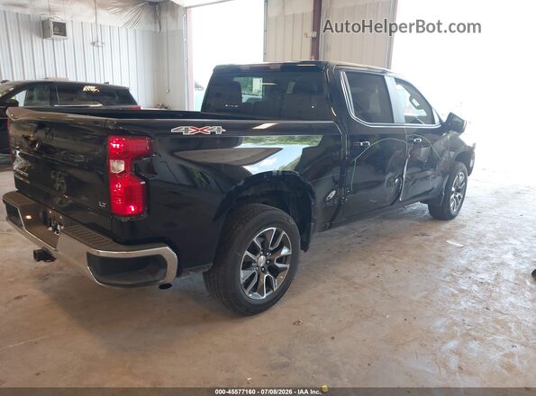 1GCPDKEK2PZ224448 2023 CHEVROLET SILVERADO Black უკანა მარჯვენა