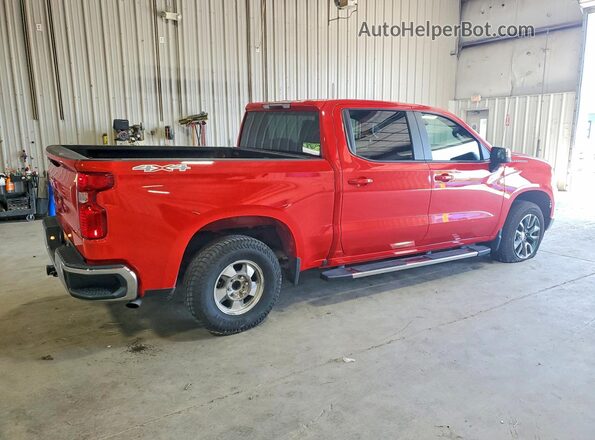 1GCPDKEK2RZ137331 2024 CHEVROLET SILVERADO Red Tył prawy