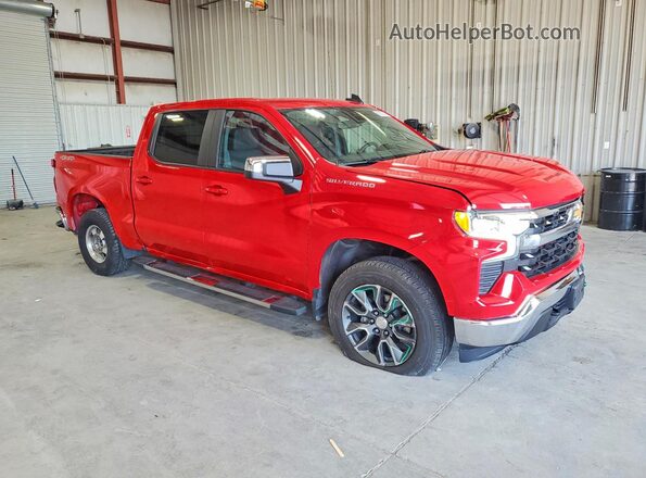 1GCPDKEK2RZ137331 2024 CHEVROLET SILVERADO Red Przód prawy