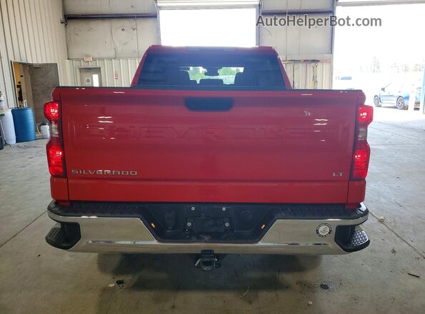 1GCPDKEK2RZ137331 2024 CHEVROLET SILVERADO Red Widok z tyłu