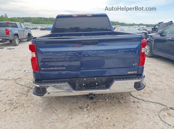 1GCPDKEK3PZ129638 2023 CHEVROLET SILVERADO Blue უკანა ხედი