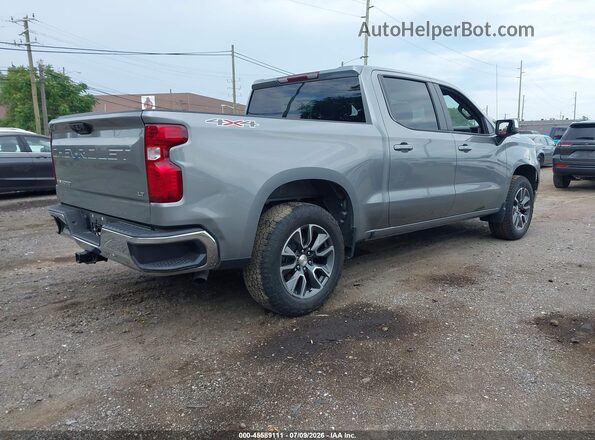 1GCPDKEK3PZ323862 2023 CHEVROLET SILVERADO Серый Задняя правая четверть