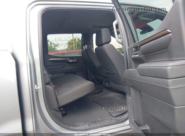 1GCPDKEK3PZ323862 2023 CHEVROLET SILVERADO Серый Вид наклейки с VIN-кодом
