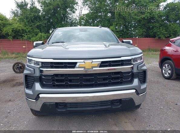1GCPDKEK3PZ323862 2023 CHEVROLET SILVERADO Серый Вид щитка приборов