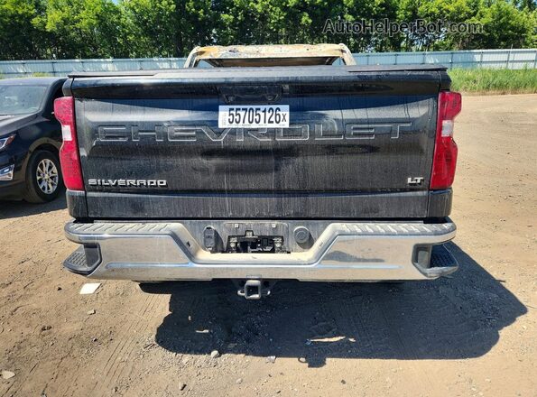 1GCPDKEK3RZ353303 2024 CHEVROLET SILVERADO Черный Вид сзади