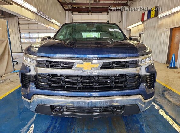1GCPDKEK5PZ101422 2023 CHEVROLET SILVERADO Blue Вид спереду
