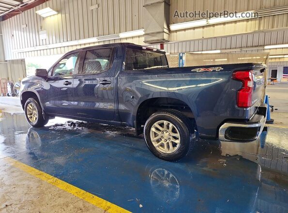1GCPDKEK5PZ101422 2023 CHEVROLET SILVERADO Blue Задня ліва чверть