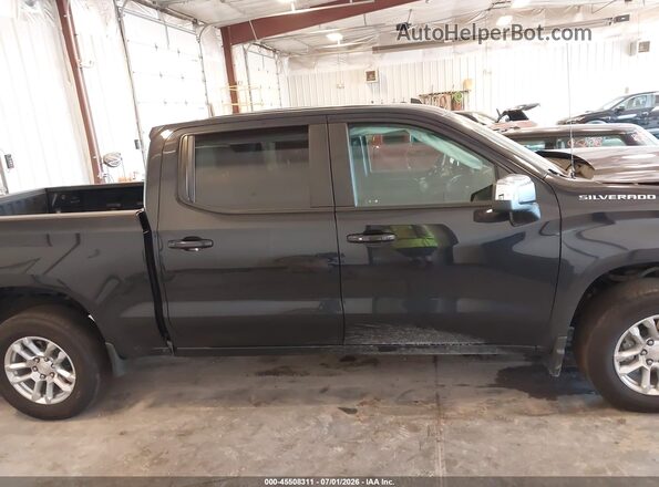 1GCPDKEK5PZ184592 2023 CHEVROLET SILVERADO Black უკანა სალონის ხედი