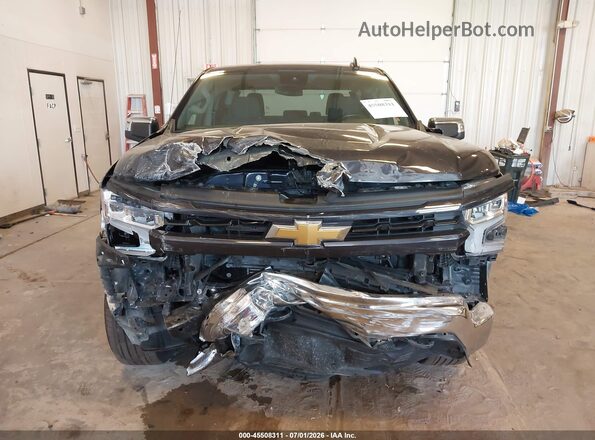 1GCPDKEK5PZ184592 2023 CHEVROLET SILVERADO Black ხელსაწყოთა პანელის ხედი