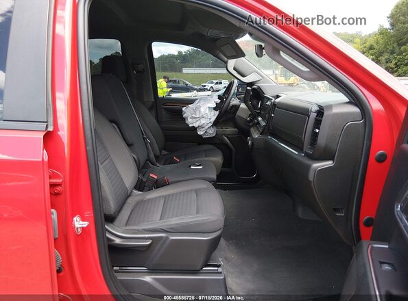 1GCPDKEK6PZ158843 2023 CHEVROLET SILVERADO Red Widok wnętrza z przodu
