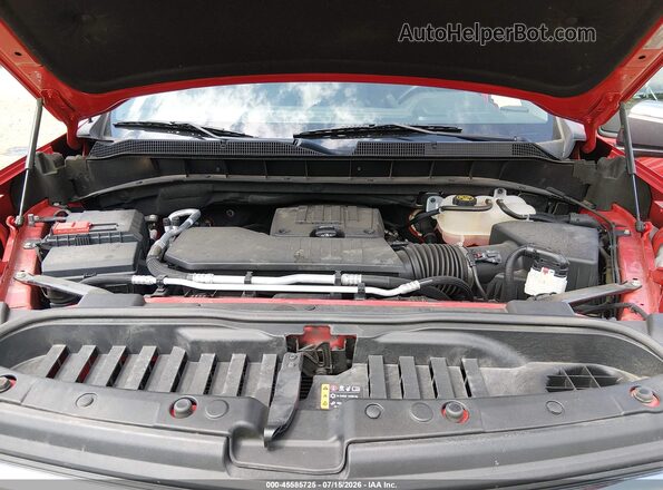 1GCPDKEK6PZ158843 2023 CHEVROLET SILVERADO Red Widok z tyłu