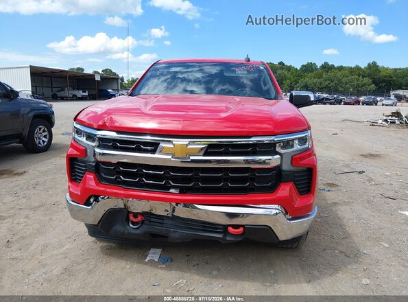 1GCPDKEK6PZ158843 2023 CHEVROLET SILVERADO Red Widok zestawu wskaźników