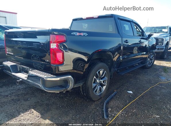 1GCPDKEK6RZ236749 2024 CHEVROLET SILVERADO Черный Задняя правая четверть